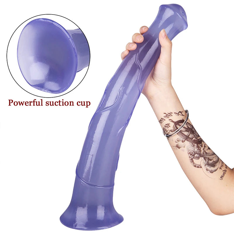 Huge Animal Dildo Horse Penis For Women Lesbian Gay Anal Expand Dildos G Spot Super Long Anal Sex Toys Female Masturbator