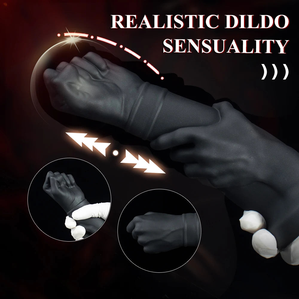 Giant Anal Plug Adult Toys With Suction Cup Men's Dildo Silicone Female Masturbation Dilator Realistic Fisting Anal Plug