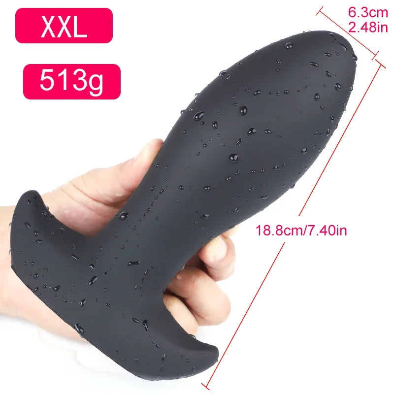 Dog Eggs Model Dildo Golden Black Pattern Super Huge Orgasm Smooth Unisex Vagina Anus Expansion Big Plug Massage Prostate Toys