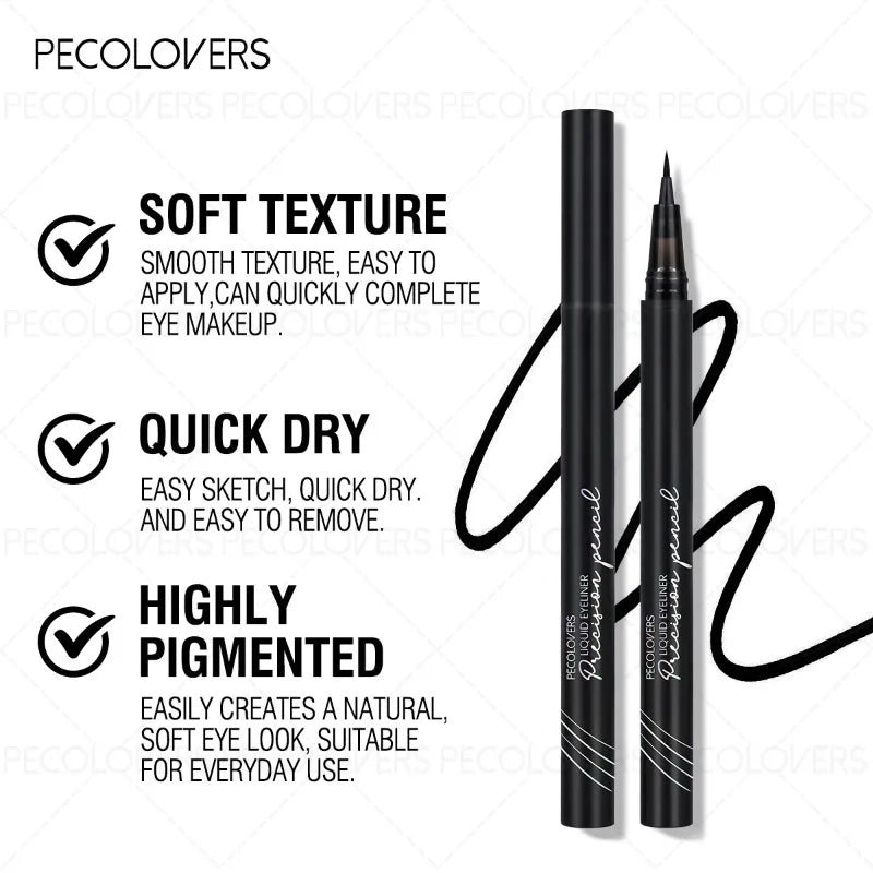 Multi-color Liquid Eyeliner, Quick Drying Without Making-up, Waterproof and Sweat-proof, Long-lasting and Natural, Eye Cosmetics