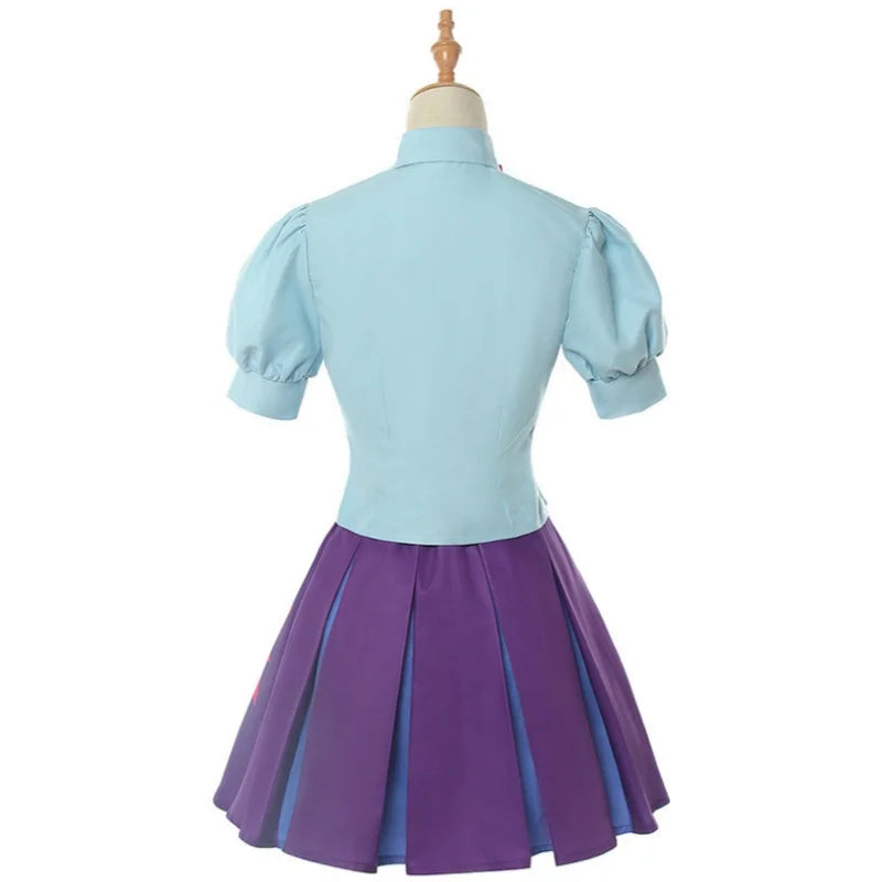 Twilight Sparkle Costume Human Dress Cosplay Costume Sailor Shirt Short Dress Halloween Carnival Party Uniform Set