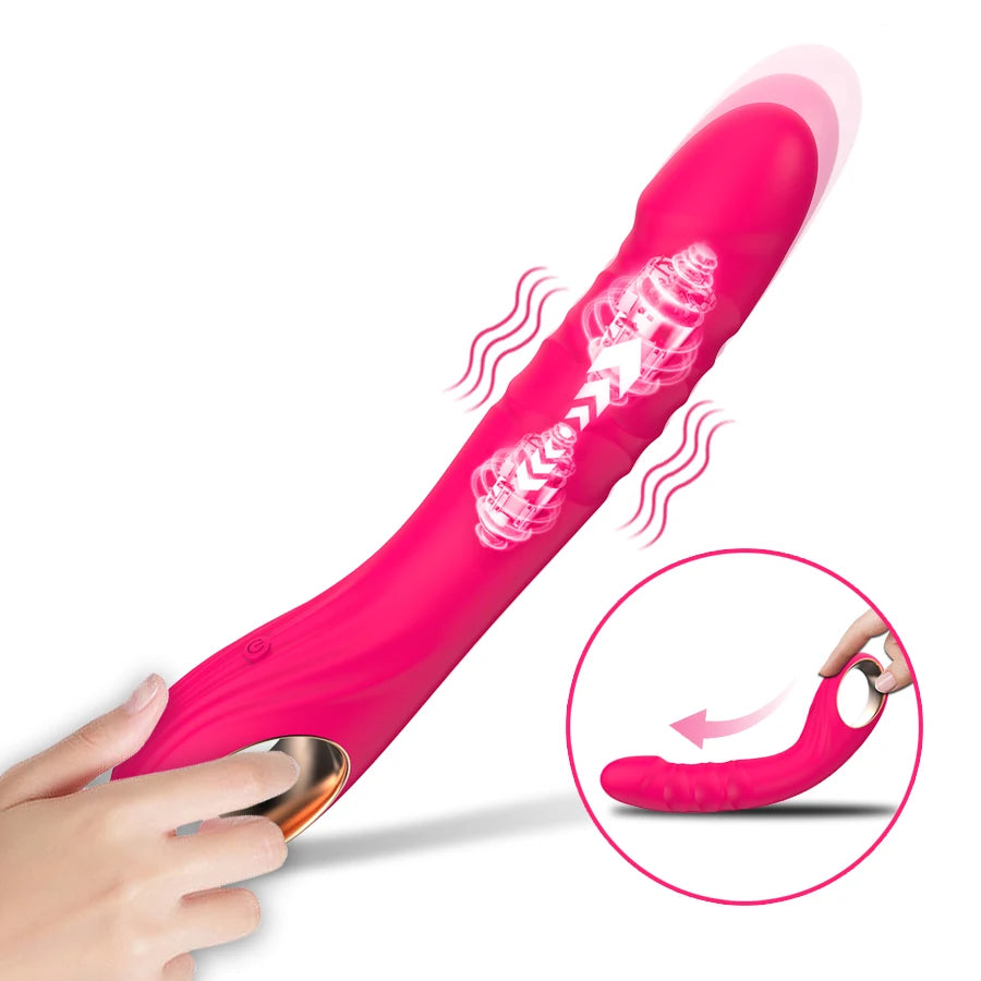 G-spot Vibrators Push-In Dildos Clitoral Stimulators Sex Toys Dildo Vibrators 10 Vibration Modes Adult Sex Toys Ladies & Couples