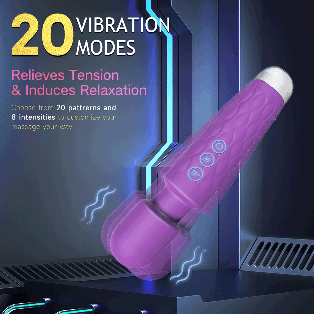 Powerful Magic Wand Vibrators Massager Clitoris G-Spot Stimulator Female Masturbator Dildo Erotic Sexy Toys or Women Adults 18