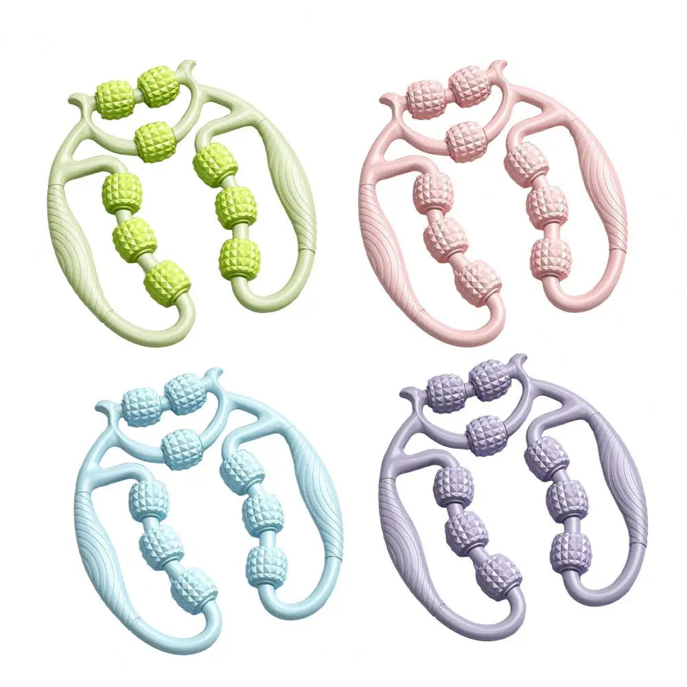9 Rollers Leg Massage Roller Deep Tissue Massage Roller Soreness Relief Massage Roller Arm Muscle Relax Leg Beauty Rollers