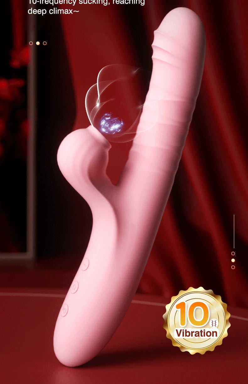 20 Speed Sucking Vibrators G Spot Dildos Vibrators 2 in 1 Adult Women Sex Toys Clitoral Sucker Clitoris Stimulator Massager 18+