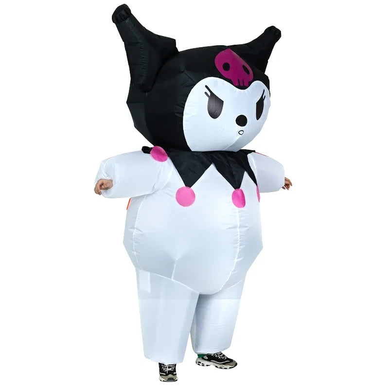 Inflatable Costume Adult Kuromi Costume Inflatable Costumes Women Men Fancy Funny Kuromi Costumes Blow up Costumes
