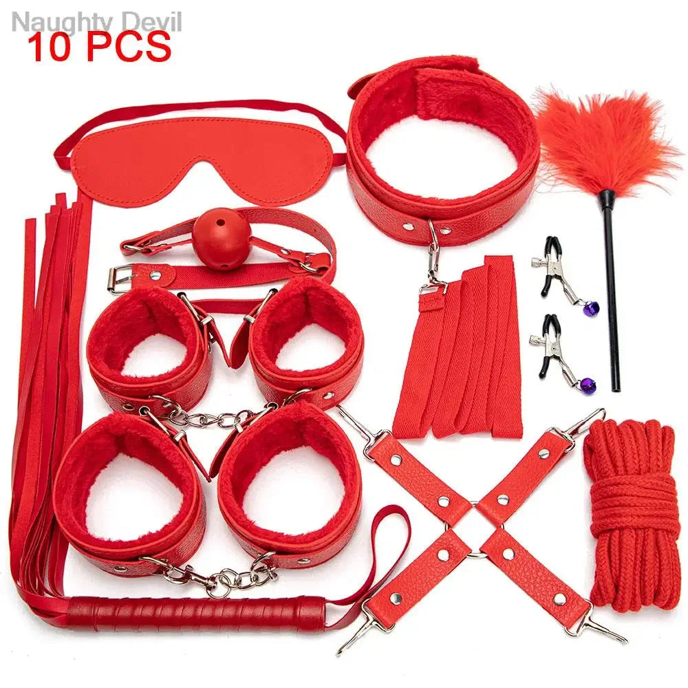 Sex Toys Femdom Handcuffs Bdsm Slave Collars Fetish Adult Games Erotic Products Role Play Bondage Equipment Exotic Accessorie