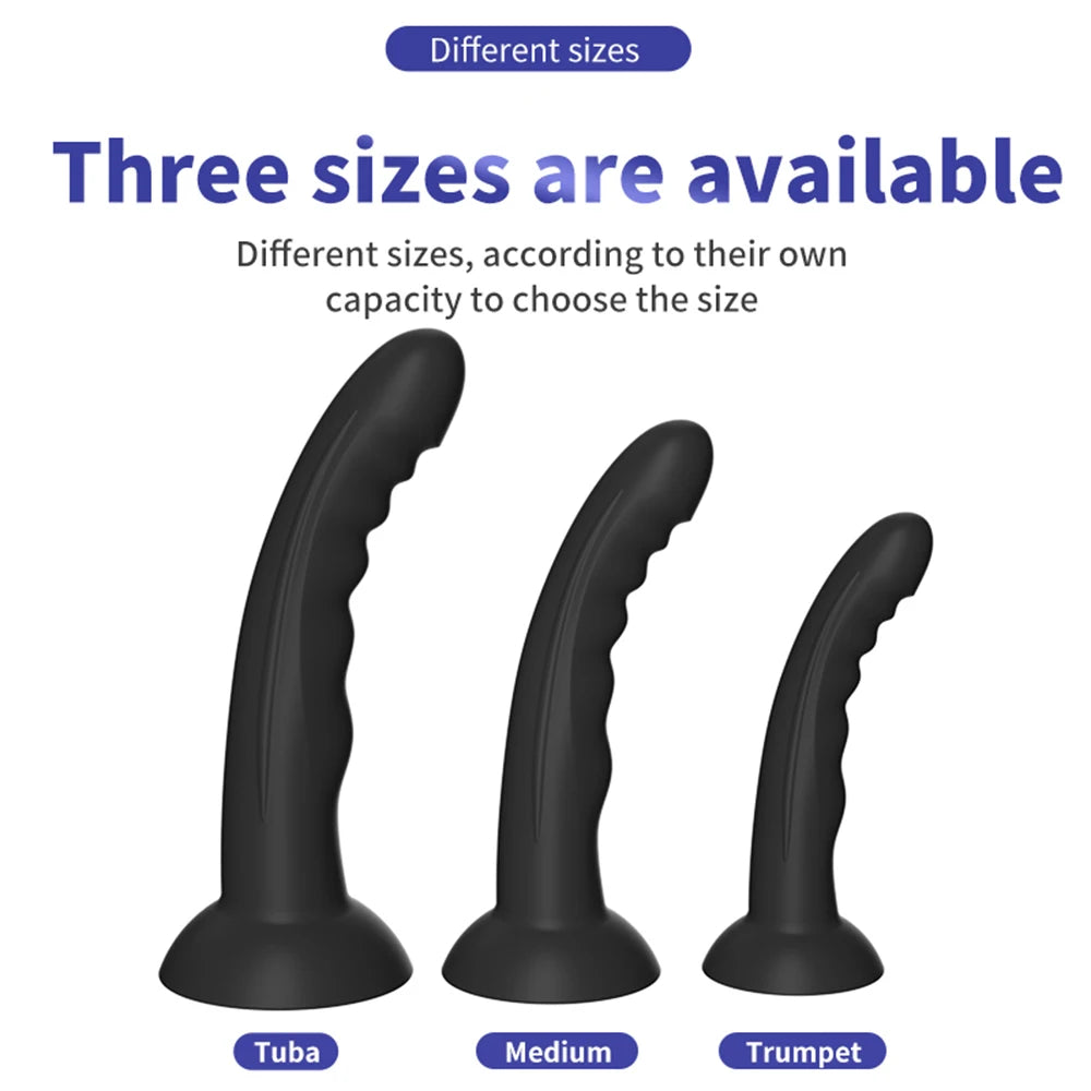 Anal Plug Butt Plug Dildo with Strong Suction Cup Prostate Massager Adult Products Female Masturbation Tool Sex Toys for Couple