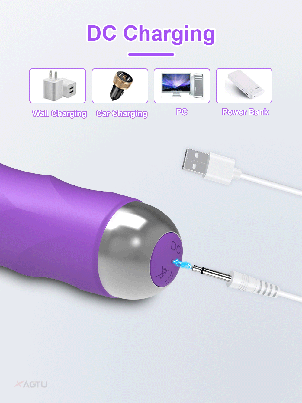 20 Speed Strong Dildo AV Vibrator for Women Vagina Clitoris Stimulator Vibrators Magic Wand Massager Erotica Sex Toys for Adults