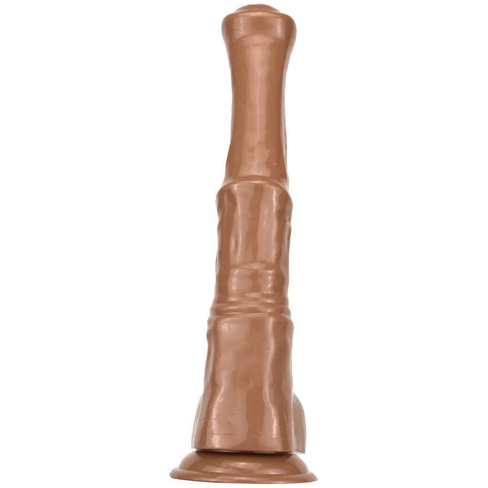 Horse Dildo Huge 2.2inch Diameter Realistic Huge Dildo Long 16.5inch Large Animal Dildos for Women Giant Horse Penis Sex Toys