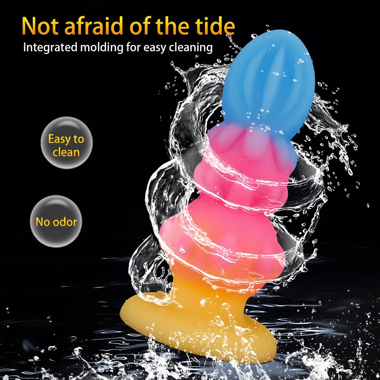Huge Dragon Monster Dildo Penis Anal Plug Colorful Sex Toy Adult G/P Spot Stimulator Vaginal/Anus Massage Butt for Women Men