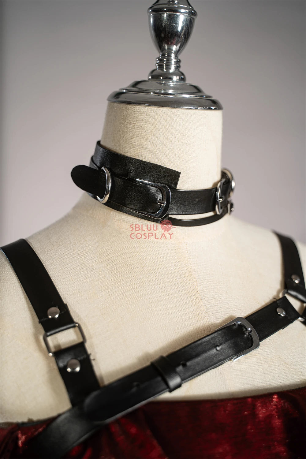 SBluuCosplay Enchanting Veil Heroine Cosplay Costume Game Love and Deepspace R-Quality Women Red Dress Qinche Sylus