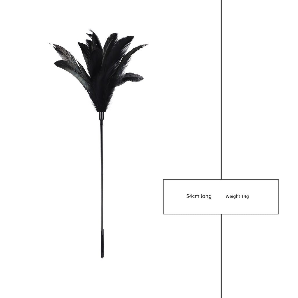 [Aholic Sink] a Variety of Chicken Feather Ostrich Feather Stick Scratch an Itch Funny Cat Toy Stick