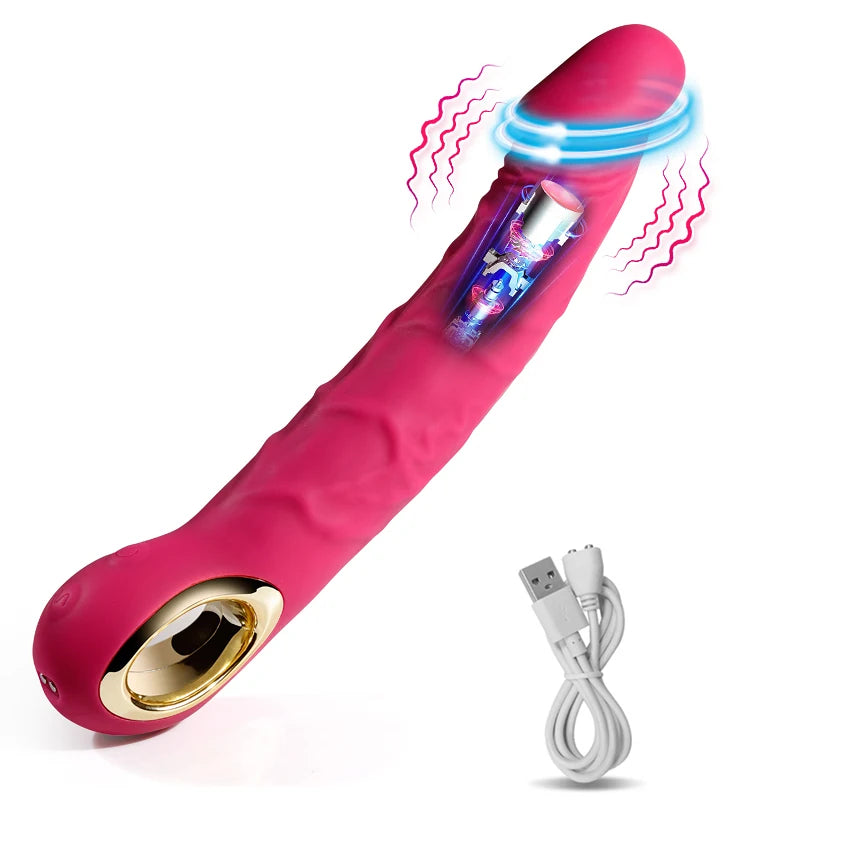 Powerful Vibrator Dildos Silicone Realistic Big Penis Anal Plug G-spot Sex Toy  Massager For Women Clitoris Stimulator Adults 18