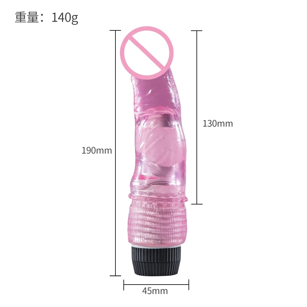 Vibrators for Women Sex Product Vibrator Dildo Sex Toys for Woman Realistic Dildo Big Dick Soft Penis Vibarting Vagina Massager