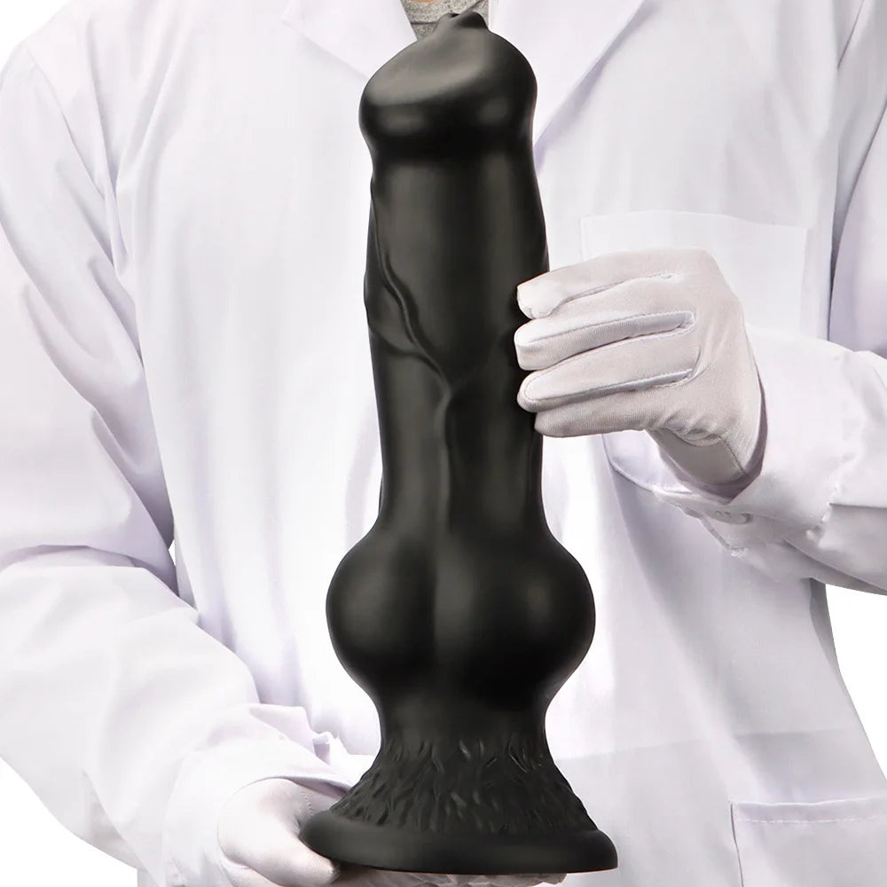 Big Dog Dildo Anal Plug Female Masturbation Vaginal Dilatador Anual Gay and Lesbian Sex Toys 18+