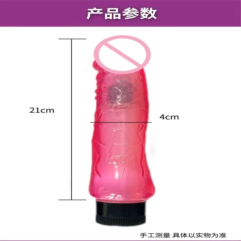 Powerful Penis Vibrator Dildo Dual Vibration G Spot Clitoris Stimulation Masturbators Vaginal Massager Adult For Women Sex Toys