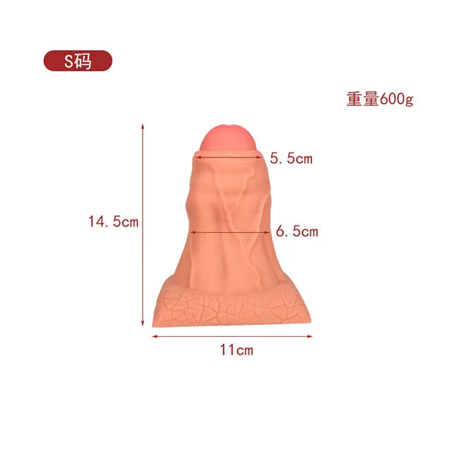 Huge Anal Plug Soft Silicone Anus Expansion Dildo Butt Plug Vagina Stimulation Prostate Massage Anal Sex Toys For Men Women Gay