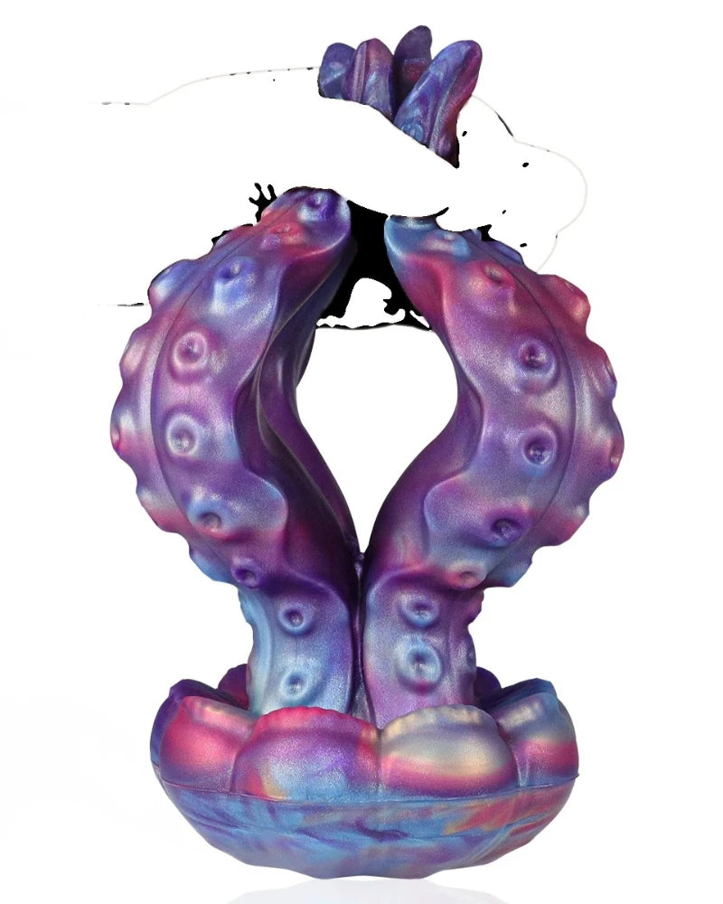 New Monster Jellyfish Dildo Animal Penis Dick Anal Plug Butt Expander Adult Erotic Sex Toys Men And Women Masturbation Products