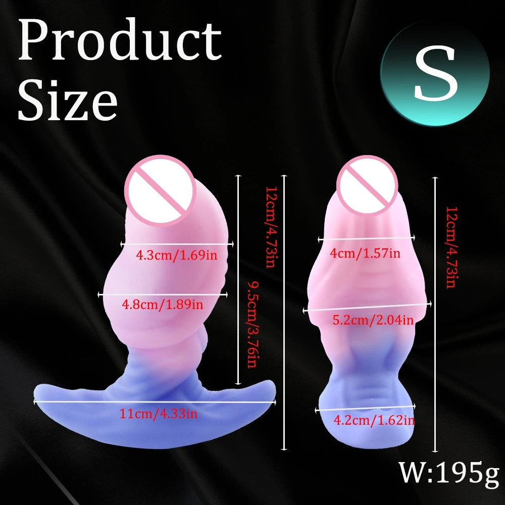 Dildo Wearable Anal Plug Huge Penis Alien Anal Dildo for Women Men Masturbator Butt Plug Dilator Sex Toys Huge Anal Toys