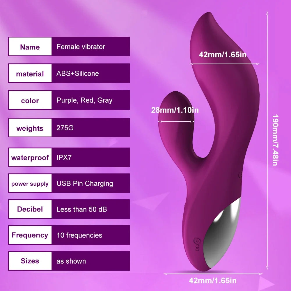 Dildos Vibrator For Women Vaginal Clit Stimulator Female AV Stick Vibration G-Spot Massage Masturbator Sex Toys for Adult Goods