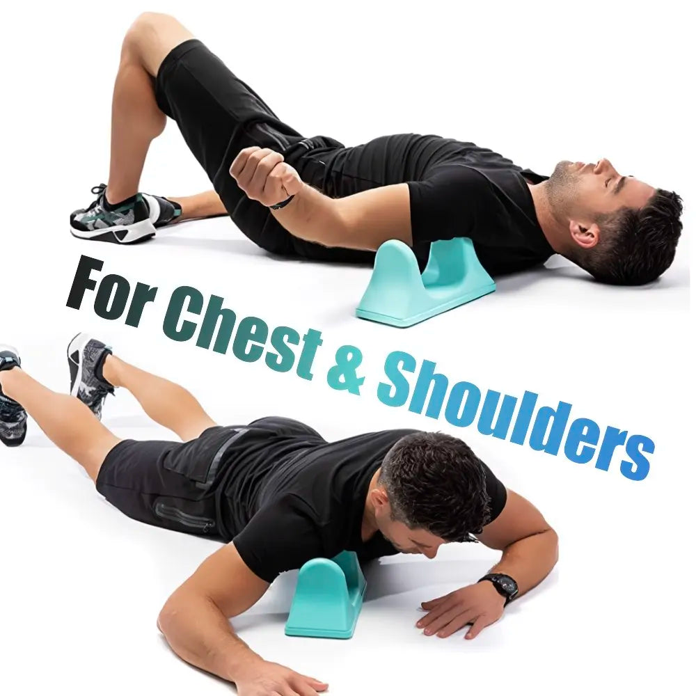 Deep Tissue Waist Muscle Relaxer Massager for Hip, Back and Psoas Training, Body Stretching with Ergonomic Design