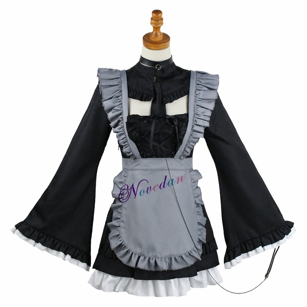 Marin Kitagawa Cosplay My Dress Up Darling JK School Uniform Dress Girls Maid Outfit Anime Cosplay Halloween Costume Wig Women