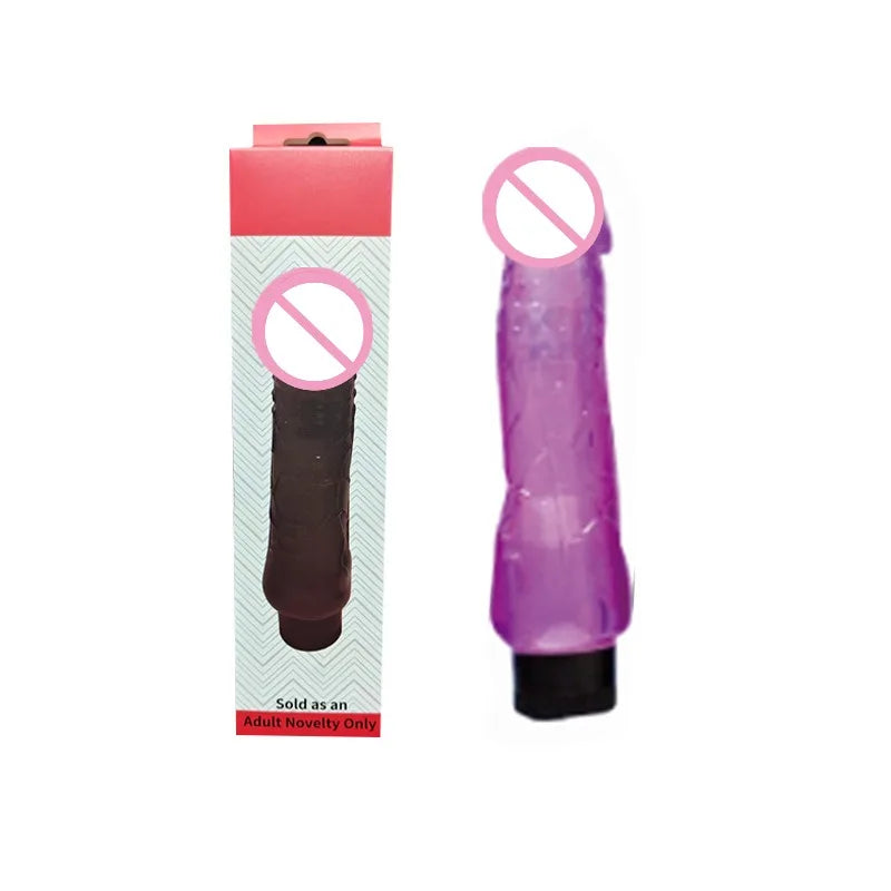 Powerful Penis Vibrator Dildo Dual Vibration G Spot Clitoris Stimulation Masturbators Vaginal Massager Adult For Women Sex Toys
