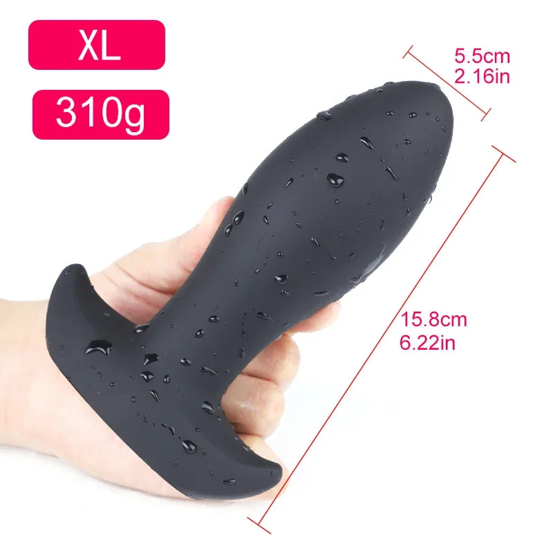Dog Eggs Model Dildo Golden Black Pattern Super Huge Orgasm Smooth Unisex Vagina Anus Expansion Big Plug Massage Prostate Toys