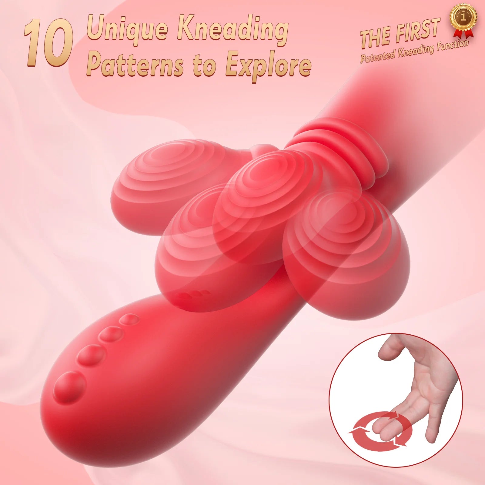 5 IN 1 Tapping Thrusting Dildo Vibrator for Women G Spot Vibrator Clitoris Clit Stimulator Female Masturbator Adult Sex Toys