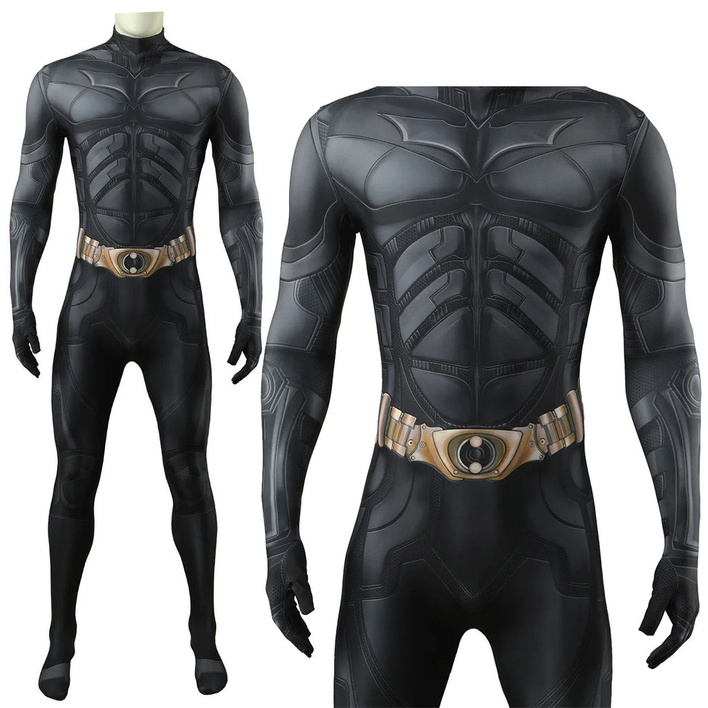 The Dark Knight Returns Batman Cosplay Superhero Bruce Wayne Bodysuits 3D Printed Spandex Zentai Outfits Halloween Costume