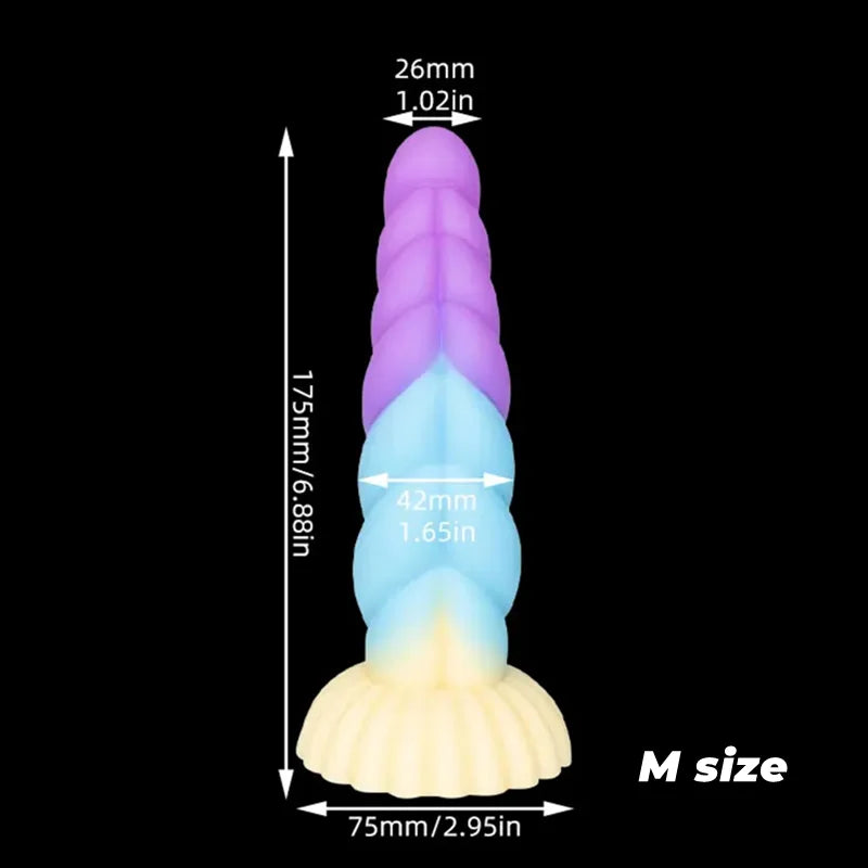 Realistic Monster Dildo for Women Anal Dildo with Strong Suction Cup Silicone Dragon Dildo Prostate Massager Sex Toys for Men