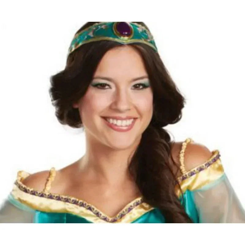 Aladdin Jasmine Princess Dress European and American Adult Cosplay Aladdin Role Play Stage Costume