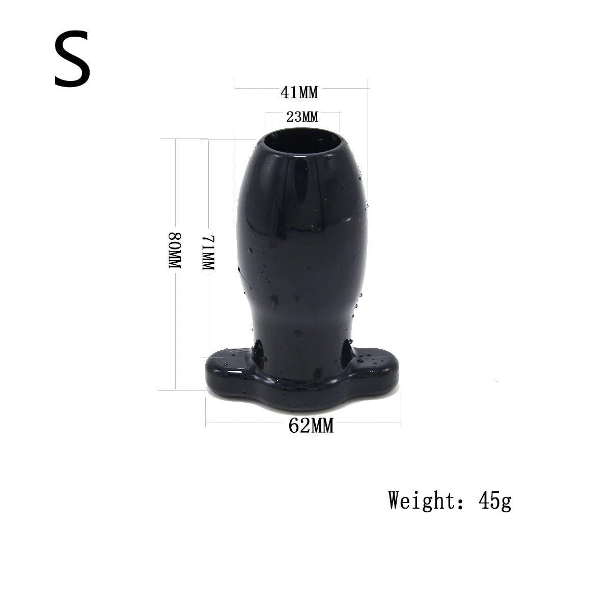Hollow Anal Plug - Anal Dilator for Multifunctional Use, Peeping & Probing, Enema & Cleansing, Anal Sex Adult Erotic Product