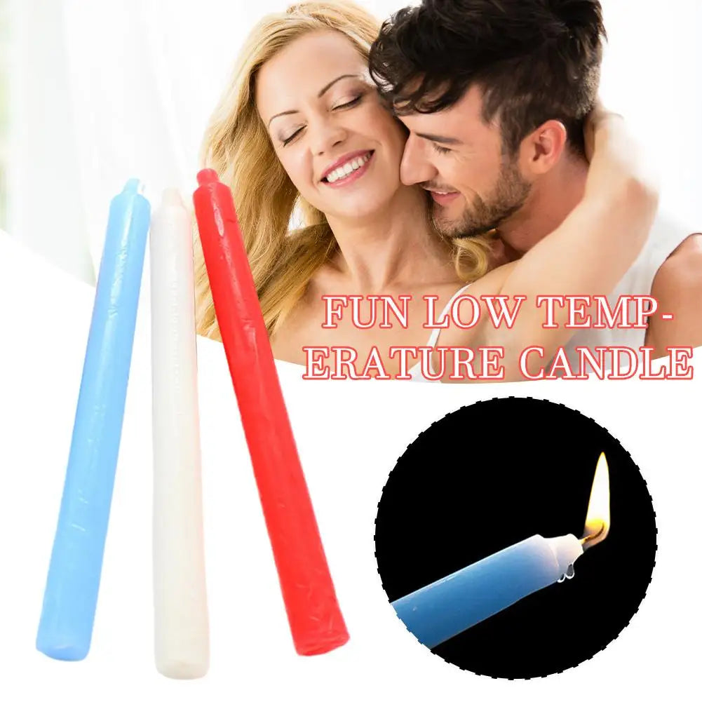 BDSM Sex Toys Low Temperature Drip Candles Sexy Low Heat Massage Romantic Passion Play Wax for Adult Erotic Couple Flirting Toys
