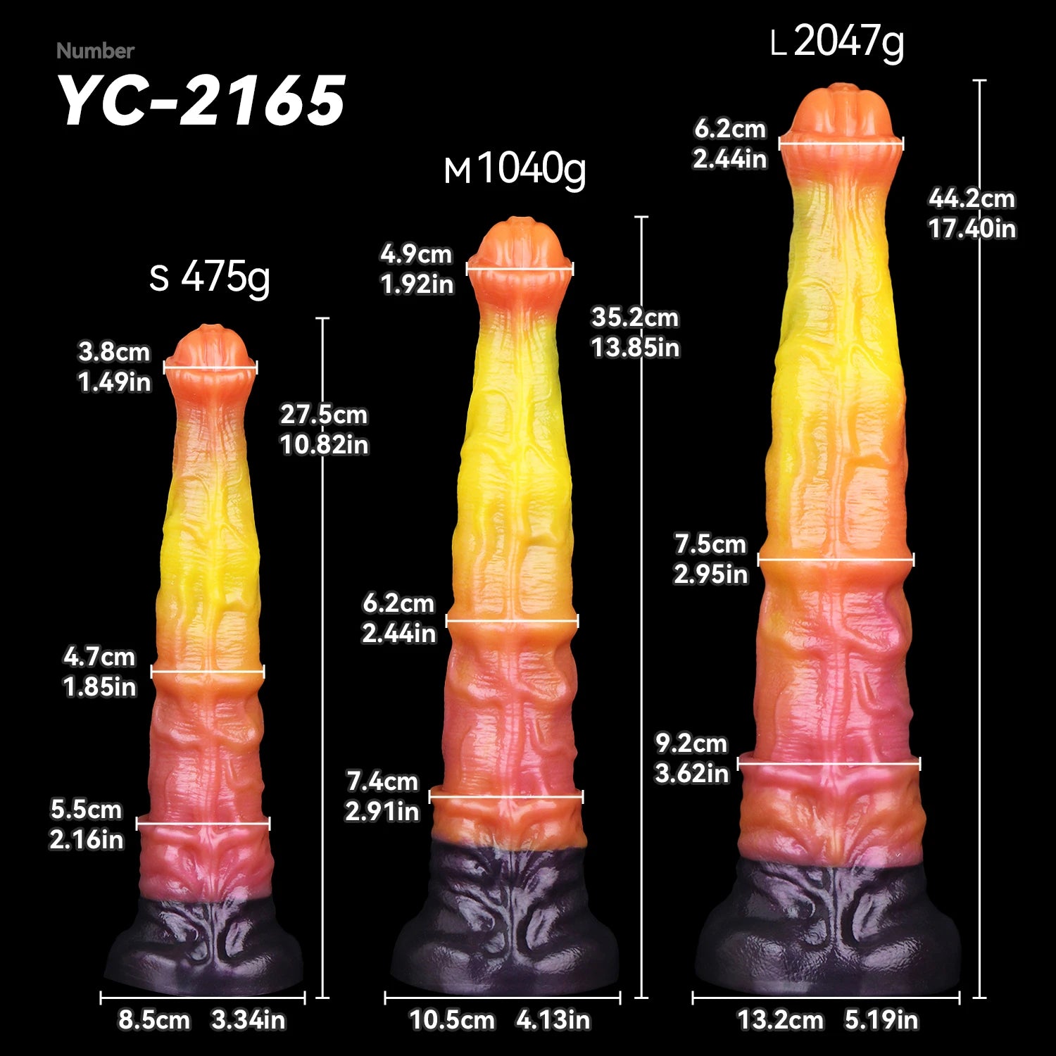 SHAZ Giant Dildo Long Anal Plug Butt Plug Double-Layer Silicone Horse Cock With Strong Suction Cup Sex Toys for adults Women 18+