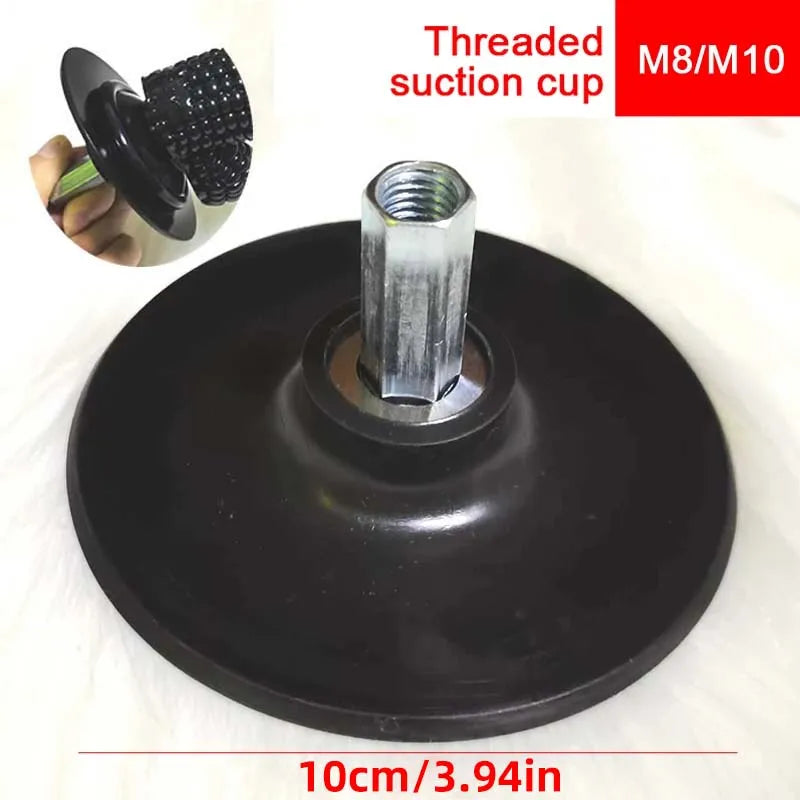 Black Suction Cup Adapter Telescopic Linear Actuator Suction Cup M6 M8 M10 3XLR Connector Reciprocating Device Attachments Parts
