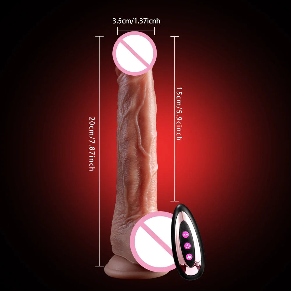 Vibrator for Women Sextoy Heating Dildo Penis Vibrators Female Masturbators Big Telescopic Swing Erotic Toy Sex Toys for womans