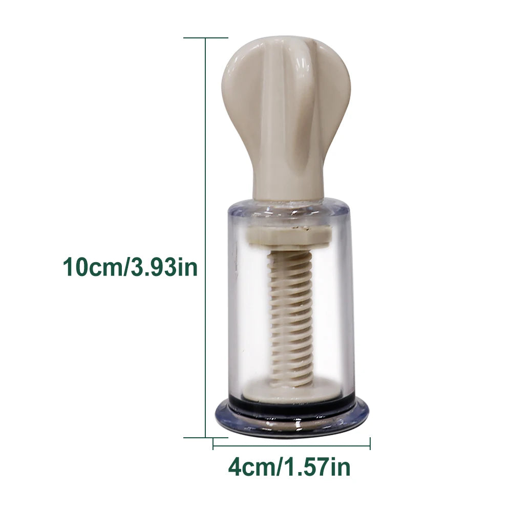 Professional Cupping Medical Chinese Vacuum Body Massager Stimulation Vacuum Cupping Nipple Sucker Inverted Suction Enlarger Cup