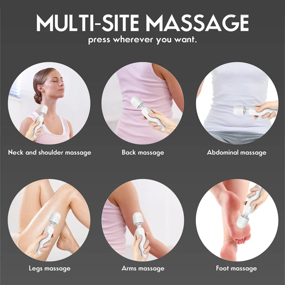 Powerful Women Magic Wand Vibrator Erotic Big AV Stick Female G Spot Massager Clitoris Stimulator Adult Sex Toys for Female