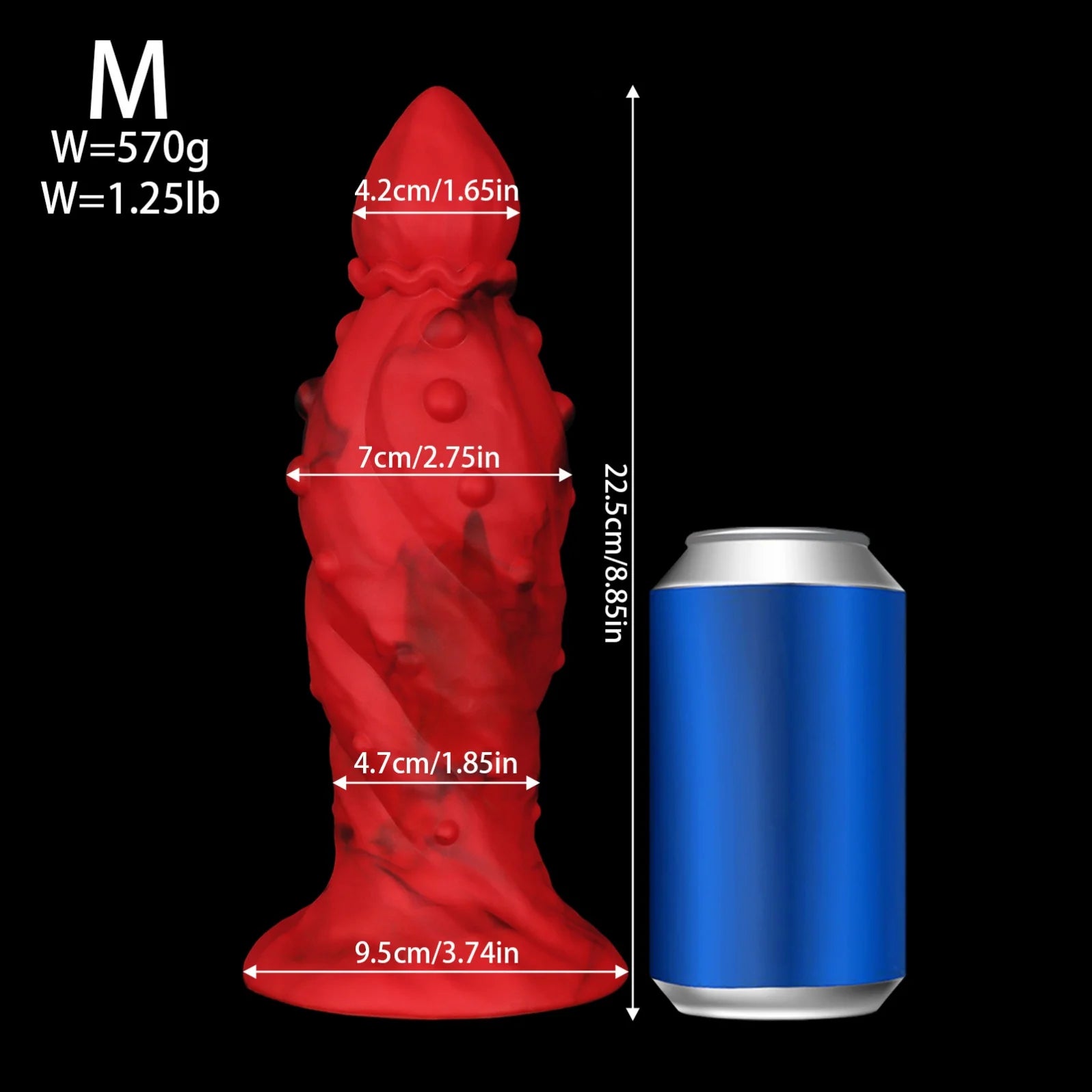 Threaded Pointed Anal Plug Huge Butt Plug Anal Dilation G-Spot Stimulation Sex Toys For Women Men Gay Prostate Massage Adult Toy