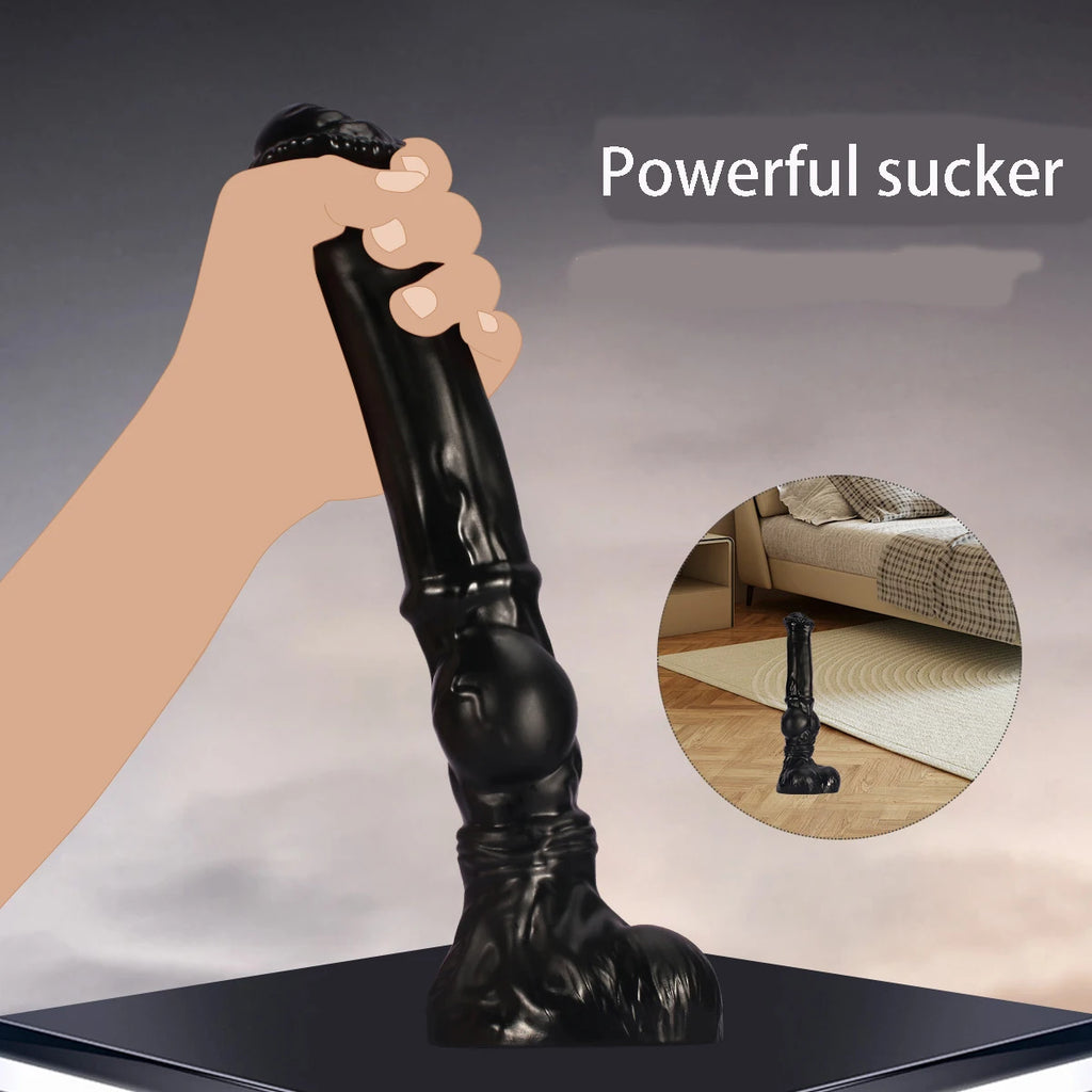 Giant horse dildo with strong suction cup Big butt Saima big reality animal dildo anal plug sex toy female masturbation device