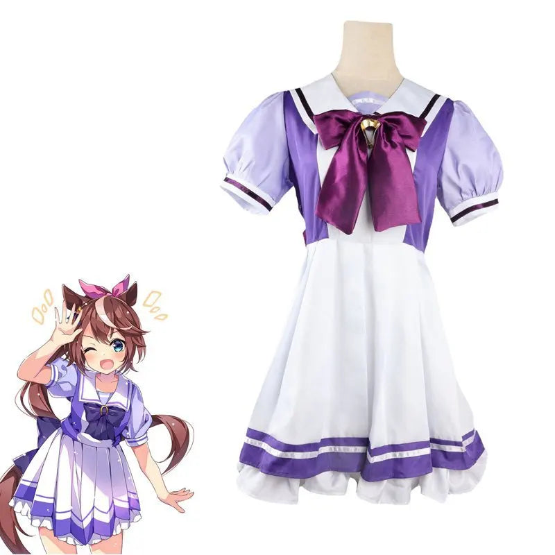 Game Special Week Mejiro McQueen Umamusume Pretty Derby Uma Musume Racing Association Cosplay Costume Anime School Uniform Suit