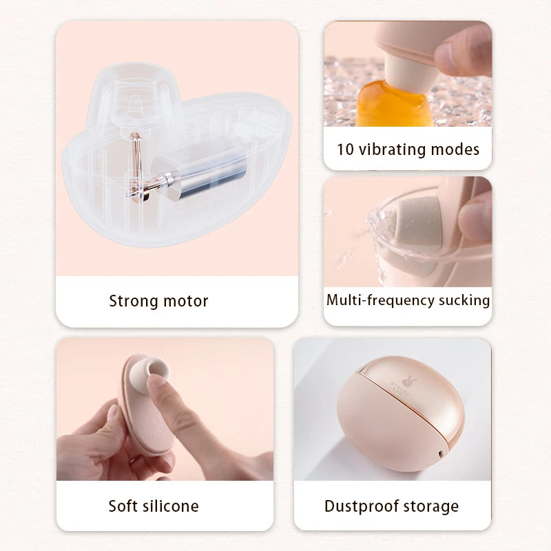 Vibrating Massager, Adult Sex Toy, Combination Products, 18 BDSM,Sucker Clitoral Vibrator for Woman, G-Spot,Female Vaginal