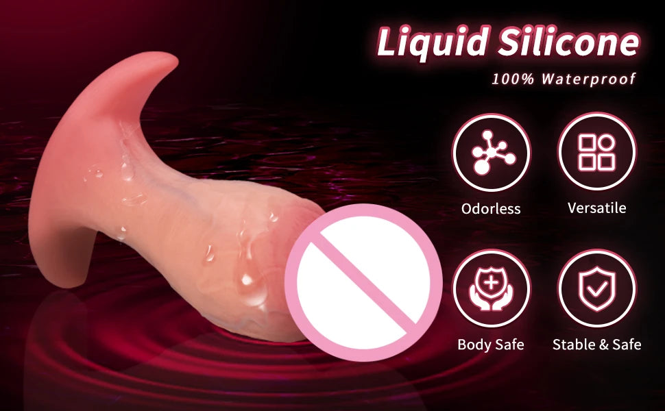 Huge Realistic Dildo Sex Toys G-Spot Anal Plug Butt Plug Dildo Premium Silicone Prostate Massager Anal Training for women men