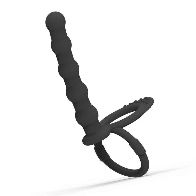 Double Penetration Anal Plug Dildo Butt Plug Vibrator For Men Strap On Penis Massage Vagina Plugs Adult Sex Toys For Couples 18+