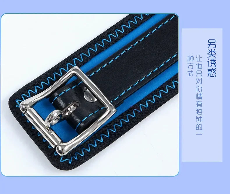 Accessories for Couples Leather Harness Sex Slave Bondage Adult Products Collar and Chain Leash Fetsih Erotic BDSM Sex Exotic