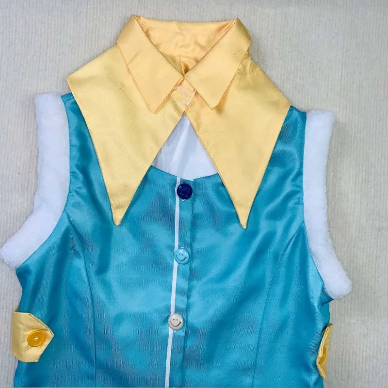 Kusanagi Nene Cosplay Costume Women Cute Costume Idol Nene Dress Headwear For Comic Con