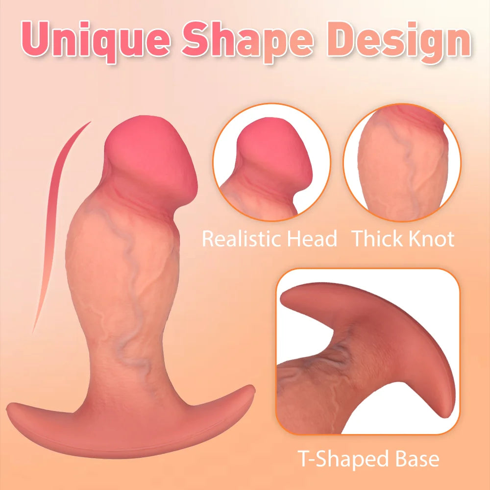 Realistic Dildo With Anchor Shape Base Buttplugs Women Cunt Plug Erotic Gadgets Pleasure Anal Plug Sex Toy For Women Gay Erotic