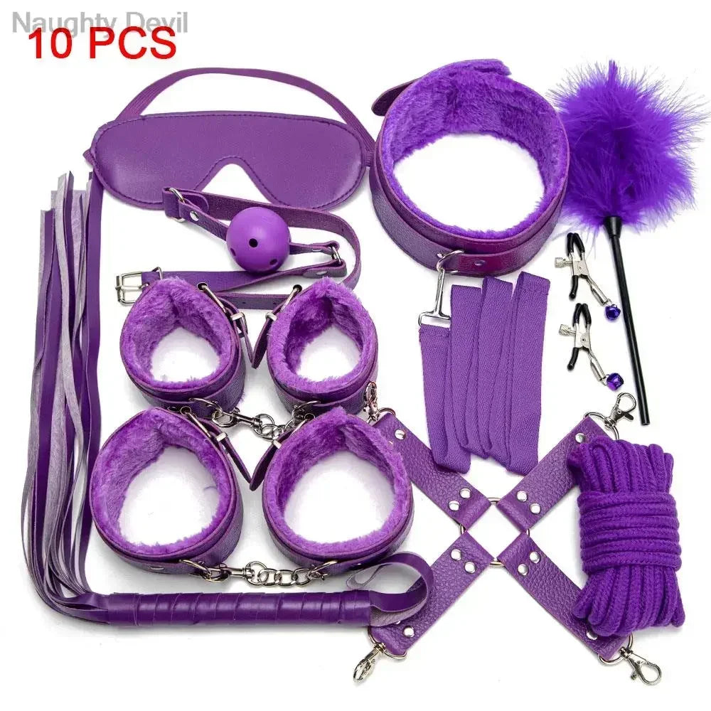 Sex Toys Femdom Handcuffs Bdsm Slave Collars Fetish Adult Games Erotic Products Role Play Bondage Equipment Exotic Accessorie
